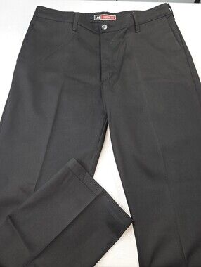 Lee Custom Fit Collection Men's Black Casual Pants Size 36x32 CU-3726